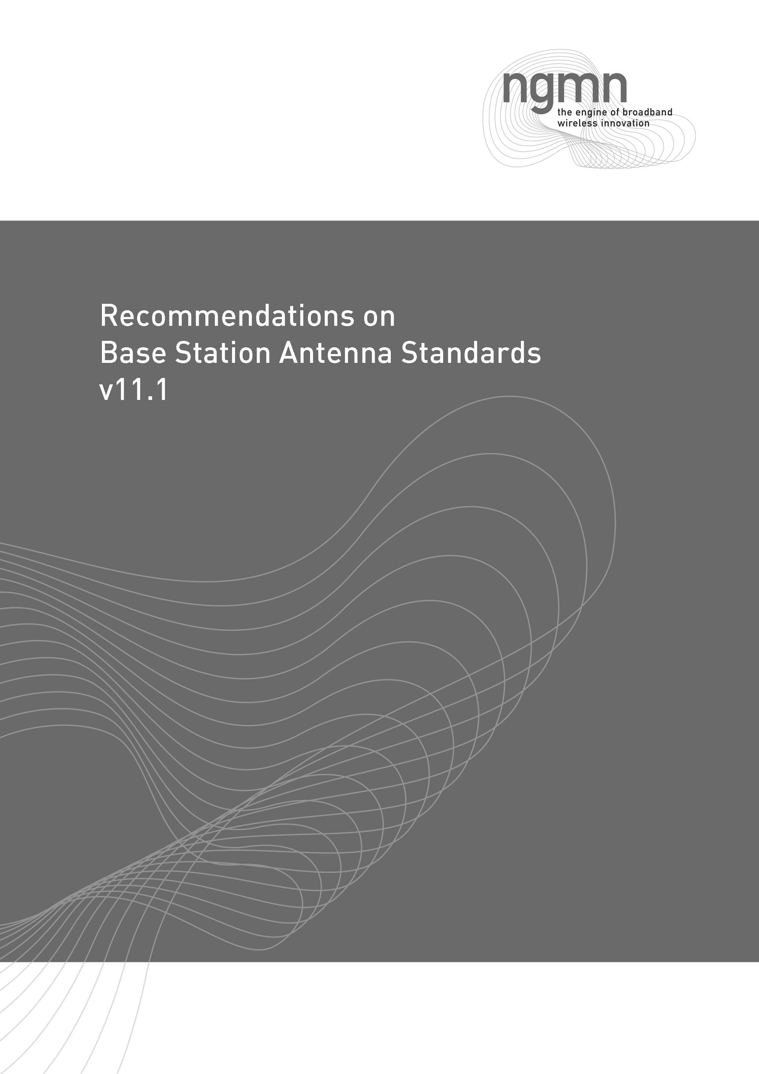 Recommendation on Base Station Antenna Standards (V11.1)