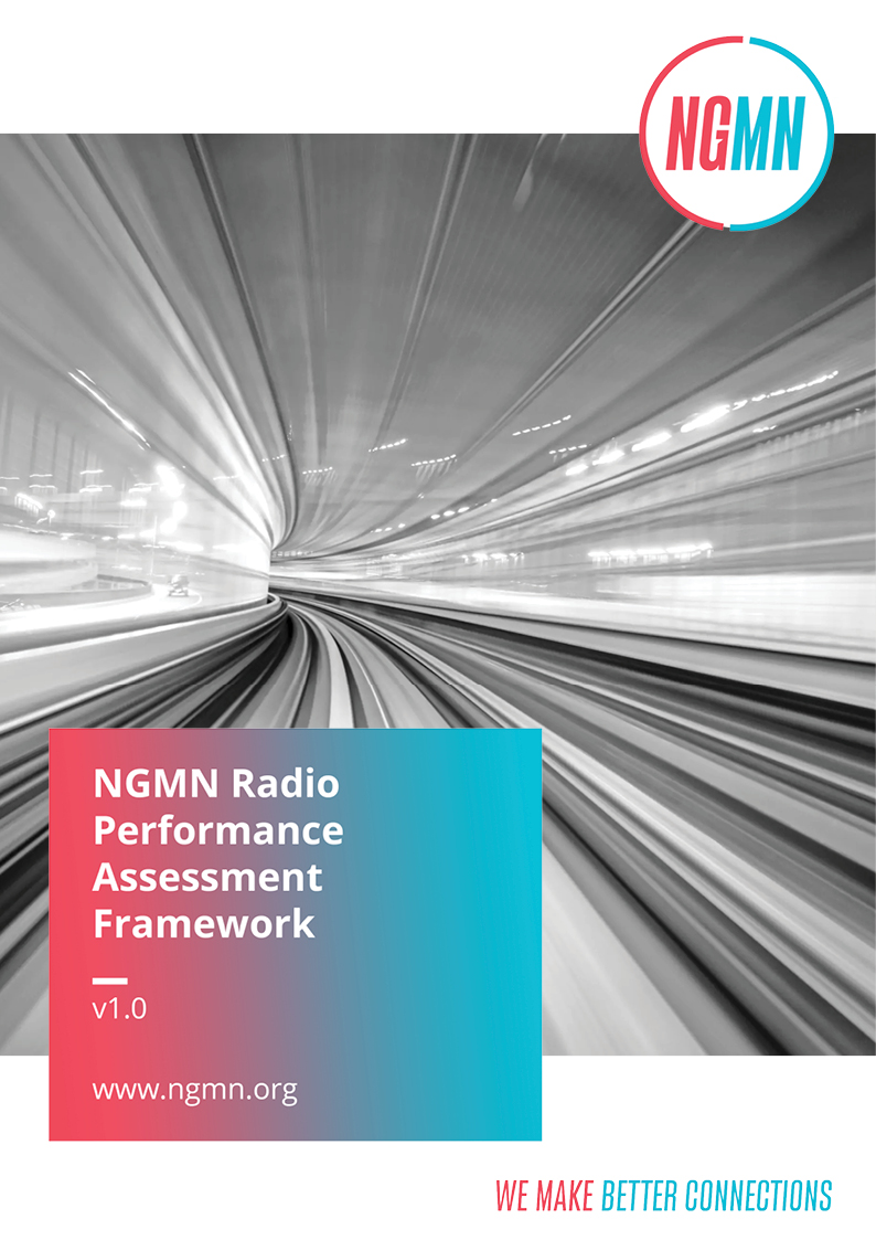 NGMN Radio Performance Assessment Framework