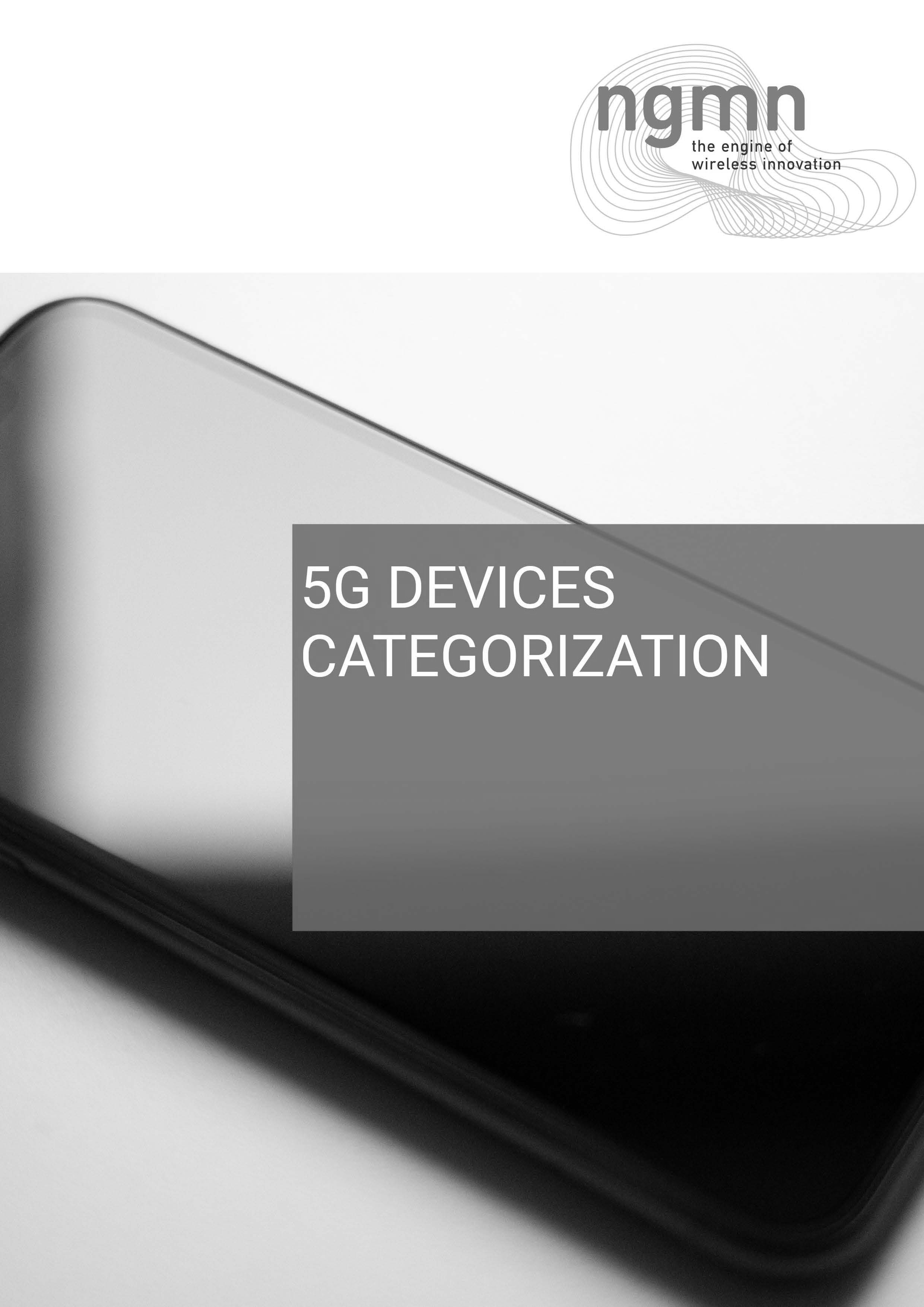 5G Devices Categorization