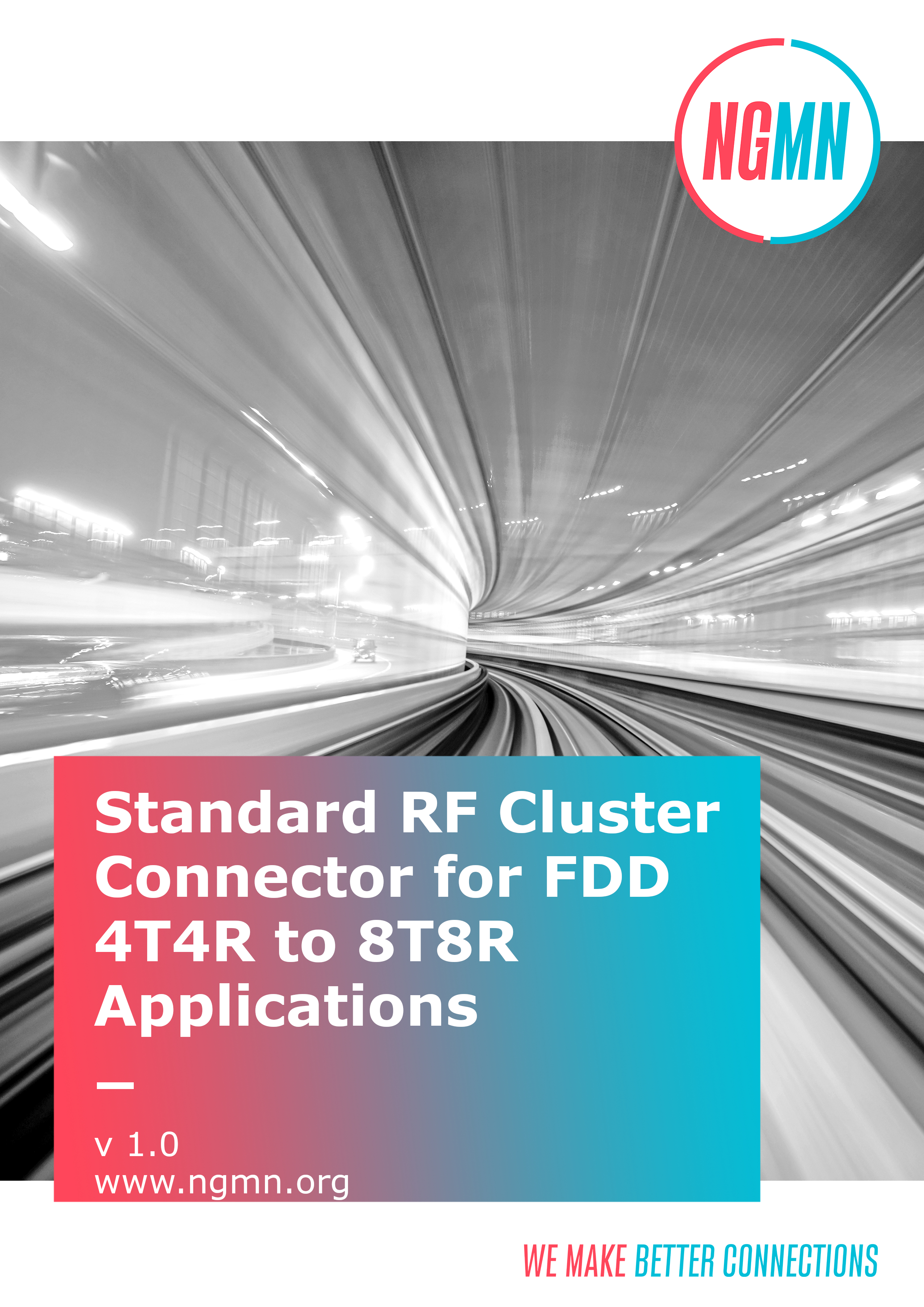 Standard RF Cluster Connector for FDD 4T4R to 8T8R Applications