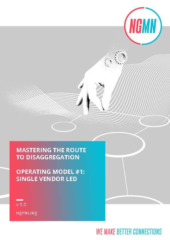 Operating Model #1 – Single Vendor Led