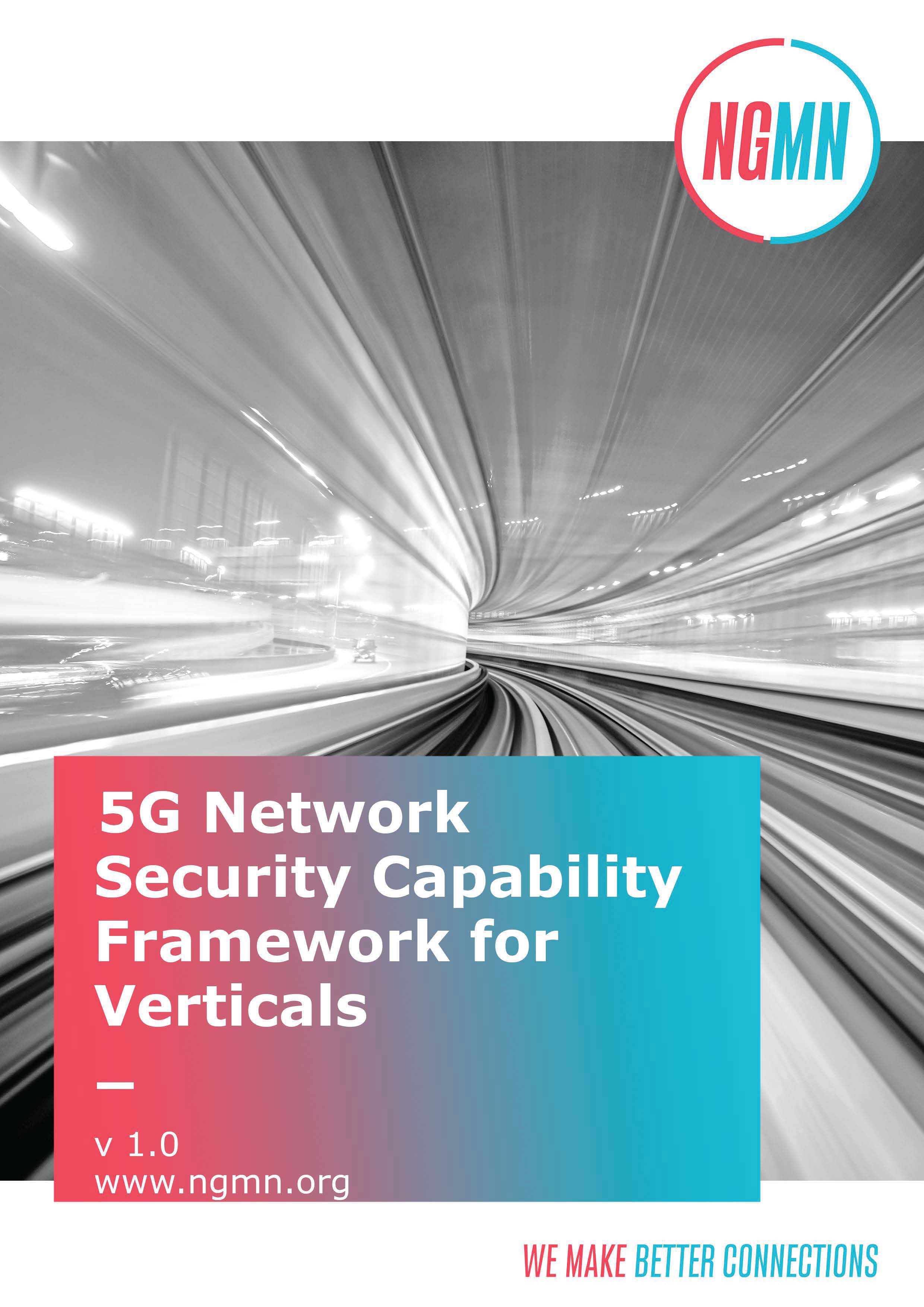 NGMN 5G Network Security Capability Framework for Verticals